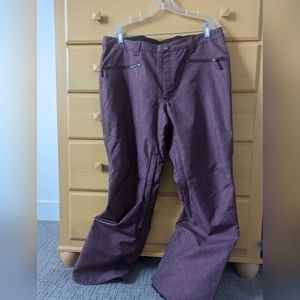 Pulse Maroon Snowboarding Pants (L)